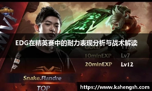 EDG在精英赛中的耐力表现分析与战术解读